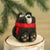 Handmade needle felted holiday bear wool ornament by Woolbuddy – view 2