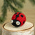 Cute Lady Bug Ornament | Garden Good Luck Insect Decor & Gift (min. order qty 6 required)