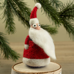 Classic Santa Holiday Ornament | Father Christmas Festive Decor Gift (min. order qty 6 required)
