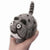 Wool Felt Snow Leopard Ornament – Arctic Wildlife Holiday Decoration (min. order qty 6 required)