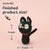 DIY Black Cat Needle Felting Kit | Beginner-Friendly Halloween Craft for Pet Lovers (min. order qty 4 required)