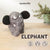 DIY Elephant Needle Felting Kit | Safari Wildlife Craft Gift (min. order qty 4 required)