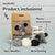 DIY Elephant Needle Felting Kit | Safari Wildlife Craft Gift (min. order qty 4 required)