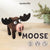 DIY Moose Needle Felting Kit | Beginner Woodland Animal Craft Gift (min. order qty 4 required)