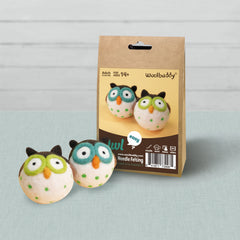 DIY Owl Bird Needle Felting Kit | Woodland Animal Craft Gift (min. order qty 4 required)