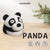 DIY Panda Bear Needle Felting Kit | Wildlife Animal Craft Gift (min. order qty 4 required)