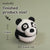 DIY Panda Bear Needle Felting Kit | Wildlife Animal Craft Gift (min. order qty 4 required)