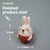 DIY Rabbit Bunny Needle Felting Kit | Pet Lover Craft Gift (min. order qty 4 required)
