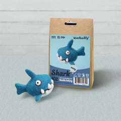 DIY Shark Needle Felting Kit | Ocean Sea Life Craft Gift (min. order qty 4 required)