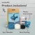 DIY Shark Needle Felting Kit | Ocean Sea Life Craft Gift (min. order qty 4 required)