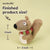 Preorder Beginner Squirrel Needle Felting Kit – DIY Craft Gift