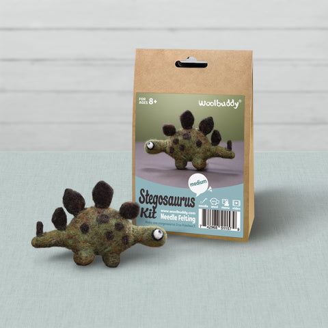 Preorder Stegosaurus Needle Felting Kit – DIY Craft Gift