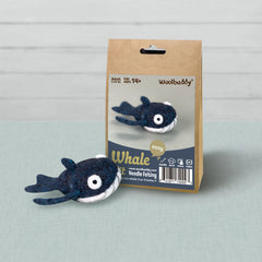 DIY Whale Needle Felting Kit | Beginner Ocean Sea Life Craft Gift (min. order qty 4 required)