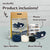 DIY Whale Needle Felting Kit | Beginner Ocean Sea Life Craft Gift (min. order qty 4 required)