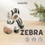 DIY Zebra Needle Felting Kit | Beginner Safari Animal Craft Gift (min. order qty 4 required)
