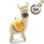 Wool Felt Tan Llama Ornament – Rustic Farmhouse Holiday Decoration (min. order qty 6 required)