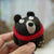 Handmade needle felted holiday bear wool ornament by Woolbuddy – view 4