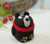 Handmade needle felted holiday bear wool ornament by Woolbuddy – view 3