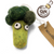 Funny Wool Broccoli Ornament | Handcrafted Needle Felted Vegetable Gift (min. order qty 6 required)