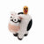 Felt Cow Ornament – Handmade Wool Farm Animal for Holiday or Everyday (min. order qty 6 required)