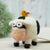 Felt Cow Ornament – Handmade Wool Farm Animal for Holiday or Everyday (min. order qty 6 required)