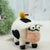 Felt Cow Ornament – Handmade Wool Farm Animal for Holiday or Everyday (min. order qty 6 required)