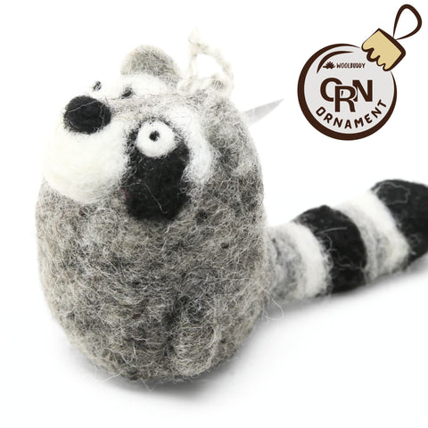 Cute Raccoon Ornament | Wildlife Decor & Unique Gift(min. order qty 6 required)