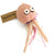 Elegant Jellyfish Christmas Ornament | Ocean Life Coastal Decor Gift (min. order qty 6 required)