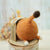 Handmade needle felted lion wool ornament by Woolbuddy – view 3