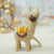 Wool Felt Tan Llama Ornament – Rustic Farmhouse Holiday Decoration (min. order qty 6 required)