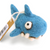 Handmade needle felted shark wool ornament by Woolbuddy – view 3