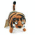 Handmade needle felted tiger wool ornament by Woolbuddy – view 2