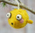 Handmade needle felted puffer fish wool ornament by Woolbuddy – view 2