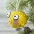 Handmade needle felted puffer fish wool ornament by Woolbuddy – view 3
