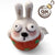 Cute Rabbit Bunny Ornament | Pet Lover Decor & Gift(min. order qty 6 required)