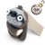 Handmade needle felted sloth wool ornament by Woolbuddy