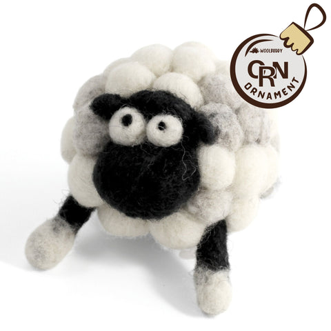 Cute Sheep Ornament | Farm Animal Woolly Nursery Decor Gift (min. order qty 6 required)