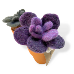 Indigo Plant Ornament | Cute Felted Botanical Decor & Gift (min. order qty 3 required)