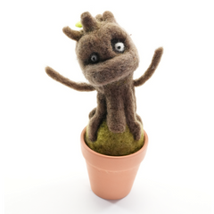 Wool Felt Chree Plant – Handmade Eco-Friendly Plant Decoration (Min. order qty 3 required)