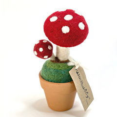 Mushroom Plant | Premade Monster Succulent Gift (min. order qty 3 required)