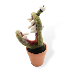 Flytrap Plant | Unique Felted Monster Gift (min. order qty 3 required)