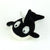 Handmade needle felted orca wool ornament by Woolbuddy – view 2