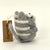 Handmade needle felted gray cat wool ornament by Woolbuddy – view 4
