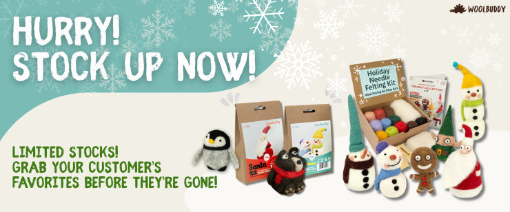 Woolbuddy Needle Felting Kits